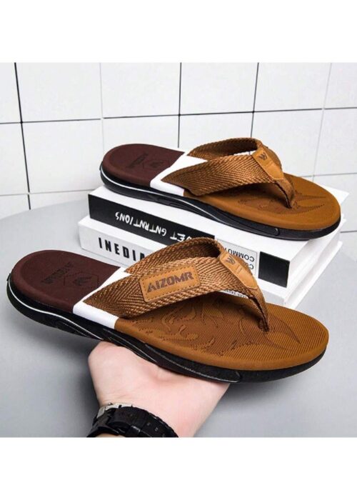 2024 Premium Men's Flip Flops, Non-Slip, Durable, Odor-Resistant, New Summer Outdoor Thong Sandals