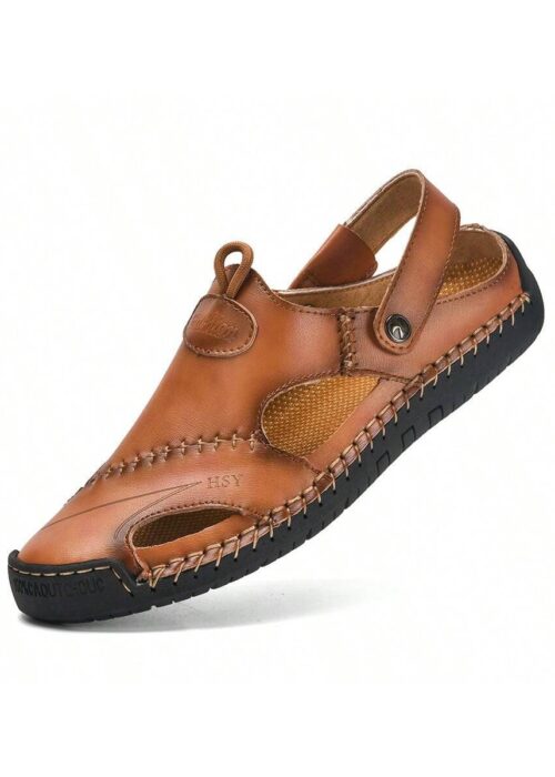 Men's Summer 2-In-1 Flip Flops, Casual, Non-Slip, Soft Sole Beach Sandals