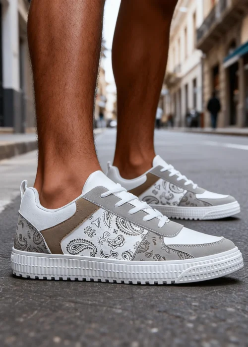 Men's Fashionable Casual Sporty Sneakers, Versatile Trainers For All Seasons